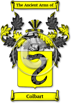 Colbart Family Crest Download (jpg) Legacy Series - 150 DPI