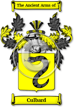 Culbard Family Crest Download (jpg) Legacy Series - 150 DPI