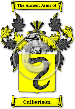 Culbertson Family Crest Download (jpg) Legacy Series - 150 DPI