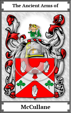 McCullane Family Crest Download (JPG)  Book Plated - 150 DPI