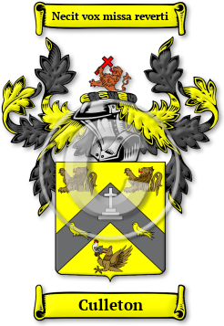 Culleton Family Crest Download (jpg) Legacy Series - 150 DPI