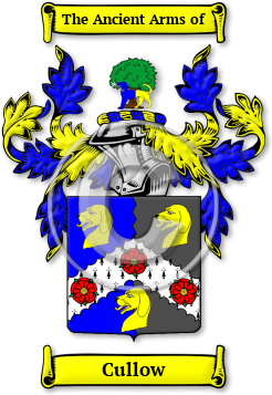 Cullow Family Crest Download (jpg) Legacy Series - 150 DPI