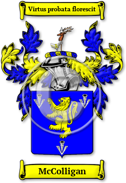 McColligan Family Crest Download (jpg) Legacy Series - 150 DPI