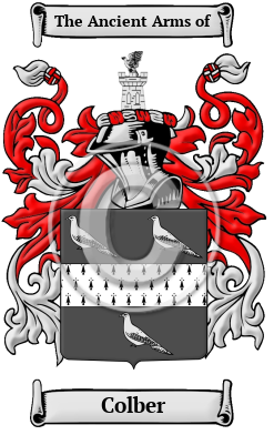 Colber Family Crest Download (JPG) Heritage Series - 600 DPI