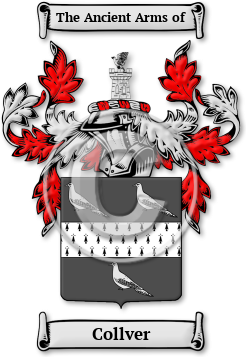 Collver Family Crest Download (jpg) Legacy Series - 150 DPI