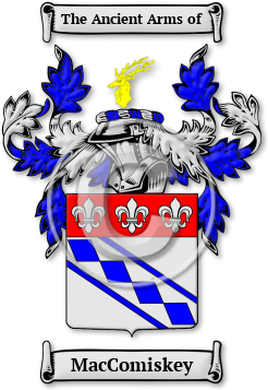 MacComiskey Family Crest Download (jpg) Legacy Series - 150 DPI