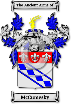 McCumesky Family Crest Download (jpg) Legacy Series - 150 DPI