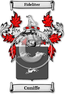 Cuniffe Family Crest Download (jpg) Legacy Series - 150 DPI