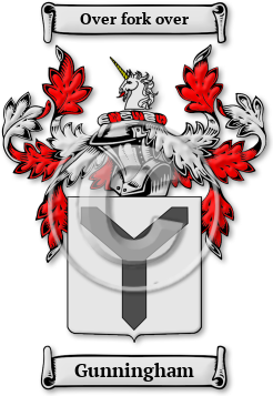 Gunningham Family Crest Download (jpg) Legacy Series - 150 DPI