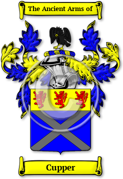 Cupper Family Crest Download (JPG) Legacy Series - 600 DPI