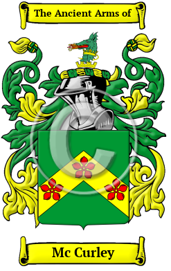 Mc Curley Family Crest Download (JPG) Heritage Series - 300 DPI