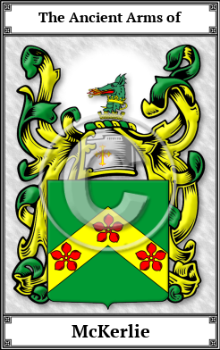 McKerlie Family Crest Download (JPG)  Book Plated - 150 DPI