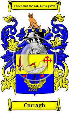 Curragh Family Crest Download (JPG) Heritage Series - 600 DPI