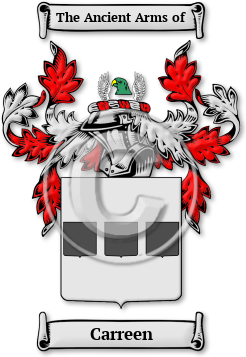 Carreen Family Crest Download (JPG) Legacy Series - 600 DPI