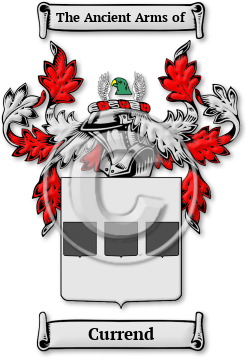 Currend Family Crest Download (jpg) Legacy Series - 150 DPI