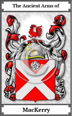 MacKerry Family Crest Download (JPG) Book Plated - 600 DPI