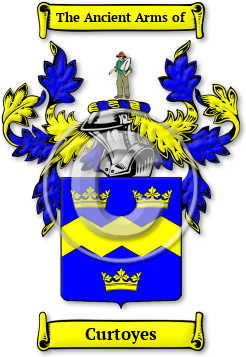 Curtoyes Family Crest Download (jpg) Legacy Series - 150 DPI