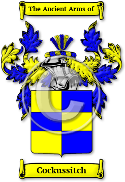 Cockussitch Family Crest Download (jpg) Legacy Series - 150 DPI