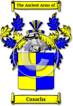 Cusachs Family Crest Download (jpg) Legacy Series - 150 DPI