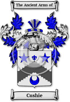Cushie Family Crest Download (jpg) Legacy Series - 150 DPI