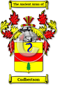 Cudbertson Family Crest Download (jpg) Legacy Series - 150 DPI