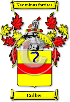Culber Family Crest Download (JPG) Legacy Series - 600 DPI