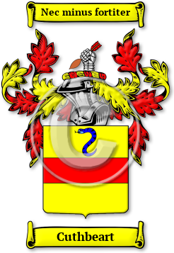 Cuthbeart Family Crest Download (jpg) Legacy Series - 150 DPI