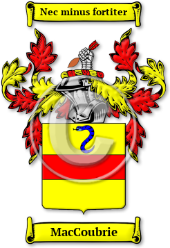 MacCoubrie Family Crest Download (jpg) Legacy Series - 150 DPI