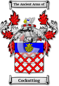 Cockutting Family Crest Download (jpg) Legacy Series - 150 DPI