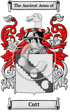 Cutt Family Crest Download (JPG) Heritage Series - 600 DPI