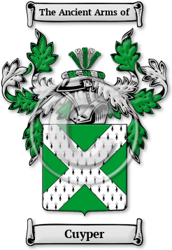 Cuyper Family Crest Download (jpg) Legacy Series - 150 DPI