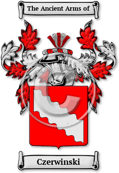 Czerwinski Family Crest Download (jpg) Legacy Series - 150 DPI