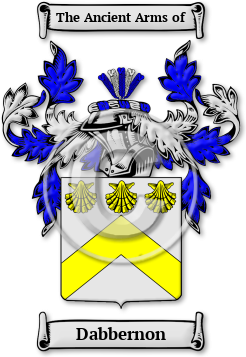 Dabbernon Family Crest Download (jpg) Legacy Series - 150 DPI