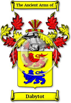 Dabytot Family Crest Download (JPG) Legacy Series - 600 DPI