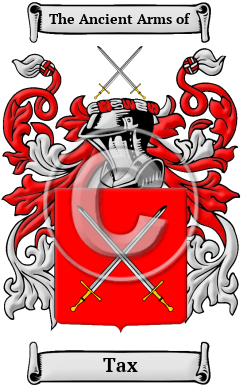 Tax Family Crest Download (JPG) Heritage Series - 600 DPI