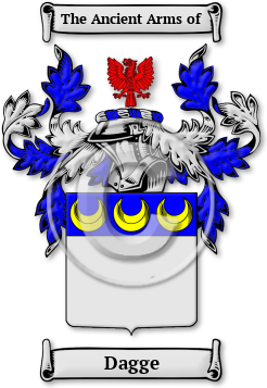 Dagge Family Crest Download (jpg) Legacy Series - 150 DPI