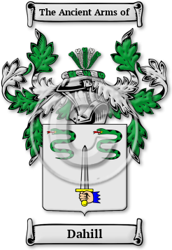 Dahill Family Crest Download (JPG) Legacy Series - 600 DPI