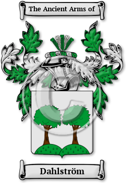 Dahlström Family Crest Download (jpg) Legacy Series - 150 DPI