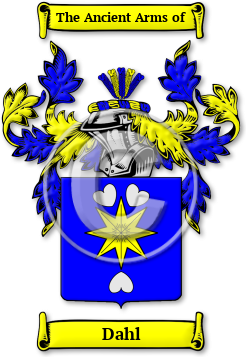 Dahl Family Crest Download (jpg) Legacy Series - 150 DPI