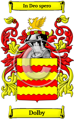 Dolby Family Crest/Coat of Arms