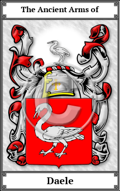 Daele Family Crest Download (JPG)  Book Plated - 150 DPI