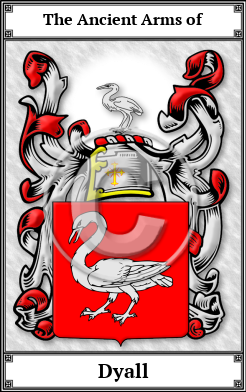 Dyall Family Crest Download (JPG)  Book Plated - 150 DPI