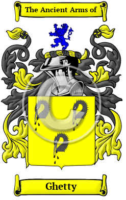 Ghetty Family Crest/Coat of Arms