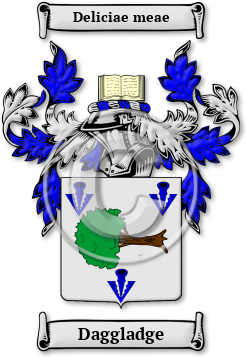 Daggladge Family Crest Download (jpg) Legacy Series - 150 DPI