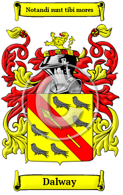 Dalway Family Crest Download (JPG) Heritage Series - 600 DPI