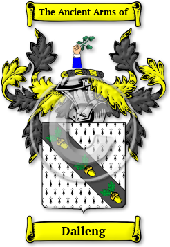 Dalleng Family Crest Download (JPG) Legacy Series - 600 DPI