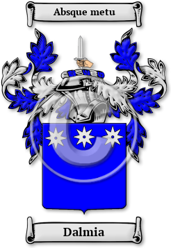 Dalmia Family Crest Download (jpg) Legacy Series - 150 DPI