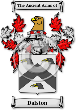 Dalston Family Crest Download (jpg) Legacy Series - 150 DPI