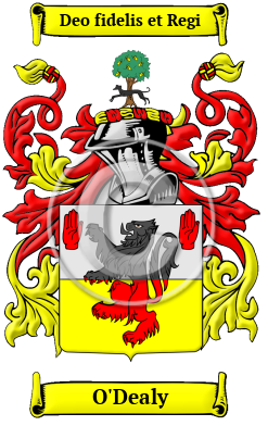 O'Dealy Name Meaning, Family History, Family Crest & Coats of Arms