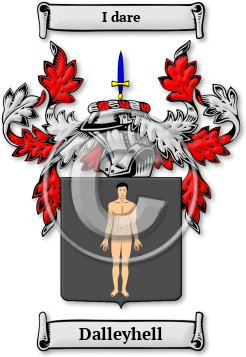 Dalleyhell Family Crest Download (jpg) Legacy Series - 150 DPI